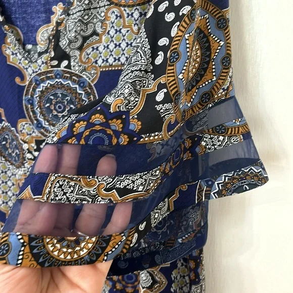 EKOUAER WOMENS SWIMSUIT BEACH COVERTUPS NAVY BLUE  SZ MD - Picture 6 of 9